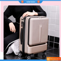 Vali 20ing hiện đại phong cách Hàn Quốc Cao cấp. Vali kéo du lịch có ngăn để laptop thiết kế 2 trong 1 đa năng VM94