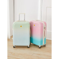 Vali 24 inch màu gradient mẫu mới 2023, vali xe đẩy lên máy bay nữ, vali nam dung tích lớn bền chắc