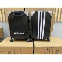 Vali ADIDAS Màu Đen 3 Sọc Trắng Size 22 Xách Tay Cabin