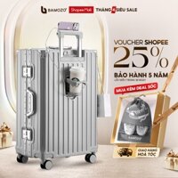 Vali Bamozo Khung Nhôm 9066 Size 20/24 Cao Cấp