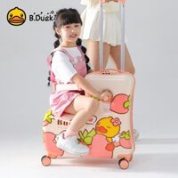 Vali cho bé B.DUCK nhập khẩu chính hãng size 20/24 ( phiên bản vịt dâu)