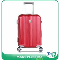 Vali Chống Trộm TRIP PC056 - Size 24inch - Màu Đỏ