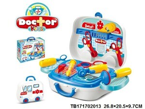 Vali đồ chơi bác sỹ màu xanh Toys House 008-918