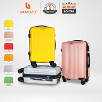 Vali du lịch BAMOZO 8801 size 20/24 inch vali kéo nhựa cao cấp bảo hành 5 năm