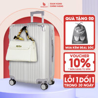 Vali du lịch Bamozo 8809 Size 20/24inch Nhựa ABS + PC Cao Cấp Chịu Lực 120KG Bảo Hành 5 Năm - LỖI 1 ĐỔI 1 TRONG 30 NGÀY
