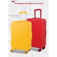Vali du lịch BAMOZO size 20, dễ di chuyển, khoá kéo khóa số an toàn, nhiều màu sắc dễ thương