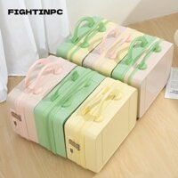 Vali du lịch FIGHTINPC, Vali cầm tay Mini ABS, Hộp đựng hành lý dây kéo 14 inch chất lượng cao dành cho nữ