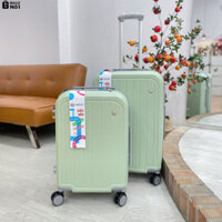 Vali Du Lịch Giá Rẻ Size 24 - Nhựa ABS Khóa Kéo Chính Hãng BH Trọn Đời