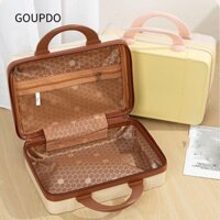 Vali du lịch GOUPDO, Vali cầm tay du lịch Mini, Dây kéo chất lượng cao Hộp hành lý tổ chức 14 inch dành cho nữ
