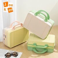 Vali du lịch JEKEE, Vali cầm tay Mini 14 inch, Hộp hành lý du lịch ABS có dây kéo di động dành cho nữ