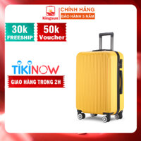 Vali du lịch kéo cao cấp Size 24inch- Chất lượng cao  KS-155 - Vàng