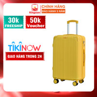 Vali du lịch kéo Kingsun cao cấp Size 24inch KS-033 - Vàng