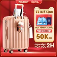 Vali du lịch Kingsun vali kéo cao cấp size20/24inch bảo hành 5 năm KS-218/309