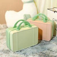 Vali Du Lịch Mini 14 Inch Có Móc Treo Tiện Dụng Ốp