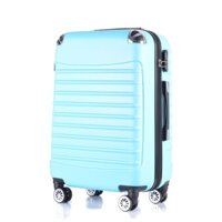 vali du lịch nhựa pc bánh xe 360 tay kéo hợp kim nhôm