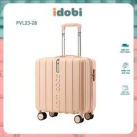 Vali du lịch size 18 inch IDOBI PVL23-28 Vali kéo xách tay siêu nhẹ thời trang