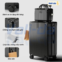 Vali du lịch size 22/24/26 inch Nhựa cao cấp bền bỉ Chống va đập, chống trầy xước và chống thấm nước Bảo hành 5 năm