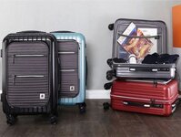 Vali du lịch Travel Zone 20 inch bằng nhựa – Màu đen – LTZ960BLK