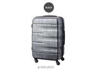 Vali du lịch Travel Zone 24 inch bằng nhựa-khóa TSA-Màu đen -LTZ924BTSA