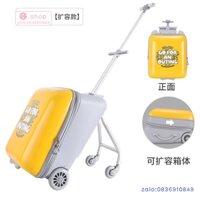 Vali Du Lịch Trẻ Em, Vali Xe Đẩy, Vali Lười, Có Thể Ngồi, Có Thể Đi, Có Thể Đi, Có Thể Lên Máy Bay Và Đổi Xe Trong Một G