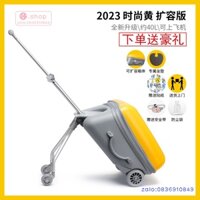 Vali Du Lịch Trẻ Em, Vali Xe Đẩy, Vali Lười, Có Thể Ngồi, Có Thể Đi, Có Thể Đi, Có Thể Lên Máy Bay Và Đổi Xe Trong Một G