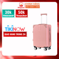 Vali du lịch Vali kéo cao cấp chính hãng Size 24inch  KS-218 - Vàng hồng