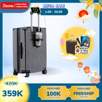 Vali Du Lịch Vali Kéo CAO CẤP Z05 Size20/24inch, Vali Kéo Thời Trang Hót Nhất 2024 BẢO HÀNH 5 NĂM
