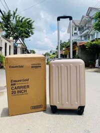 Vali du lịch xách tay màu đồng 20inch LTZ615GDABB-ENS – quà tặng sữa Ensure