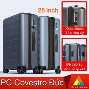 Vali du lịch Xiaomi 90 Point Luggage 28 inch