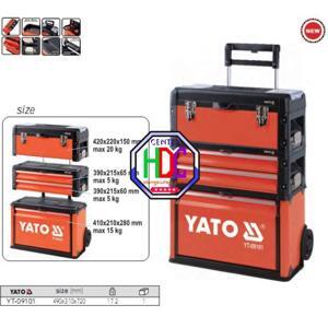 Vali đựng đồ nghề di động 4 ngăn Yato YT-09101