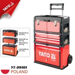 Vali đựng đồ nghề di động 4 ngăn Yato YT-09101