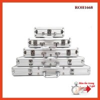 Vali đựng phỉnh, chip poker bằng nhôm màu xám bạc, đen. vỏ nhựa ABS vàng, đen (SẢN PHẨM CHỈ CÓ VALI KHÔNG CÓ CHIP PHỈNH)