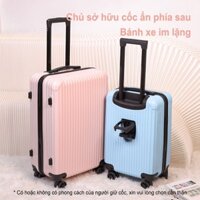 Vali giá rẻ Kích thước lớn 24/20 Sinh viên dễ thương Màu hồng Di động Du lịch nước ngoài Clown Luggage Travel Case.