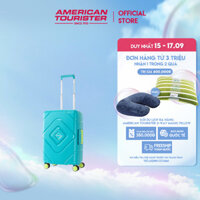 Vali kéo American Tourister Trigard Spinner TSA - Scuba Blue - Cabin 20 Inch