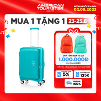Vali kéo American Tourister Curio Spinner EXP TSA Book Open - TURQUOISE - Trung 25 Inch