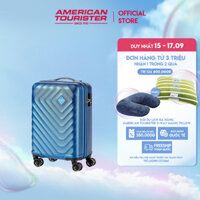 Vali kéo American Tourister Senna Spinner TSA - Classic Blue - Cabin 5520