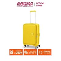 Vali kéo American Tourister Curio Spinner EXP TSA Book Open