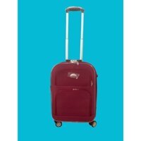 Vali kéo BiTi - 4 bánh quay 360 độ, cần kéo cao cấp 3 tầng 20 inch (S) - Đỏ Đô