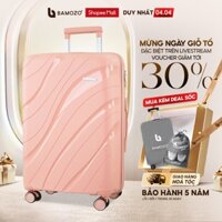 Vali Kéo Du Lịch Bamozo Nancy Size 20/24/28 Nhựa PP Cao Cấp Chống Vỡ - Bảo Hành 5 Năm.