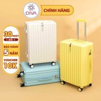 Vali Kéo Du Lịch Bo Góc Giá Rẻ Size 20-24 Nhựa Pc + abs chịu lực cao cấp chống va đập trầy xước. Bảo hành 5 năm