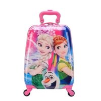 Vali kéo du lịch cho bé size 18 hình oto