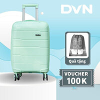 Vali kéo du lịch sọc ngang size 20-24-28 chất liệu nhựa ABS nhẹ đàn hồi bền đẹp khóa số an toàn