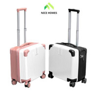 Vali kéo du lịch thời trang, vali xách tay nhỏ gọn size 18 khóa an toàn TSA, bo góc chống va đập TTDL003