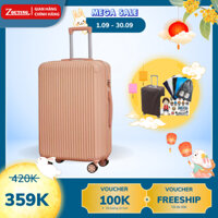 Vali kéo du lịch ZOUTING, Vali Thời Trang Size20/24inch, Vali nhựa ABS Cao Cấp, BẢO HÀNH 5 NĂM