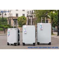 Vali Kéo  HÙNG PHÁT 228 cao cấp  Du Lịch Thời Trang giá tốt size 20/24/ Chịu  lực Va Đập Mạnh (BH5N)