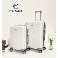 Vali kéo khóa giá cực ưu đãi, vali thời trang size 20/24, làm bằng hạt ABS