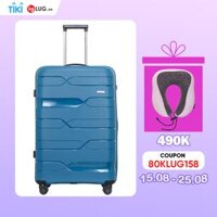 Vali Kéo LUG Lusetti Nolan S20S24S28 LS802 Nhựa PP Chống Bể vỡ, Hạn Chế Trầy Xước, Khóa Số TSA Bảo Mật Cao - Dark Blue - 28inch