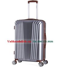 Vali kéo Meganine 9085B Silver Hairline – 24 inch