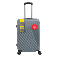 Vali kéo nhựa cứng bộ 2 chiếc 20′ 24′ ABS+ PC chính hãng Go&Fly GF106 xám nhạt