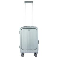 VALI Kéo Nhựa Du Lịch SAKOS MASTERY Khung Nhôm Z22 Size S - Xách Tay Cabin - 20inch Khóa TSA Nhựa PC - Xám